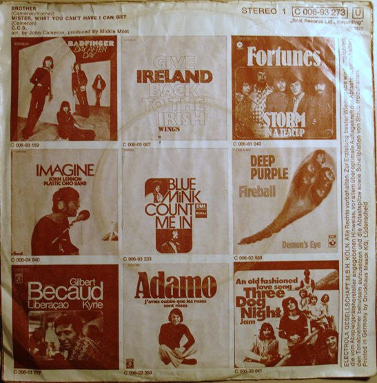 CCS.* : Brother (7", Single)