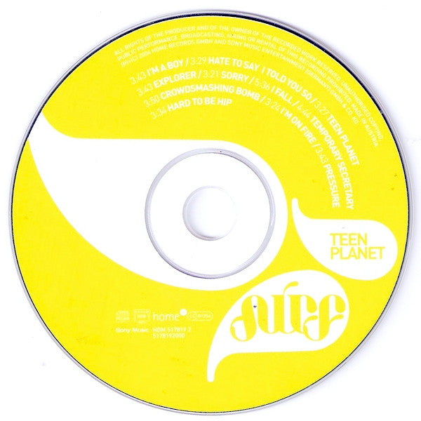 Surf : Teen Planet (CD, Album)