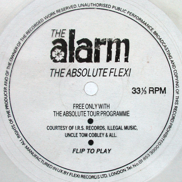 The Alarm : The Absolute Flexi (Flexi, 7", S/Sided, Tra)