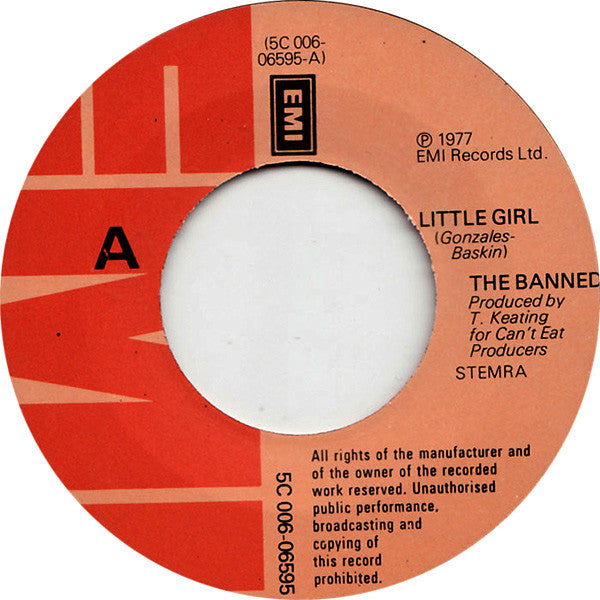 The Banned : Little Girl (7", Single)
