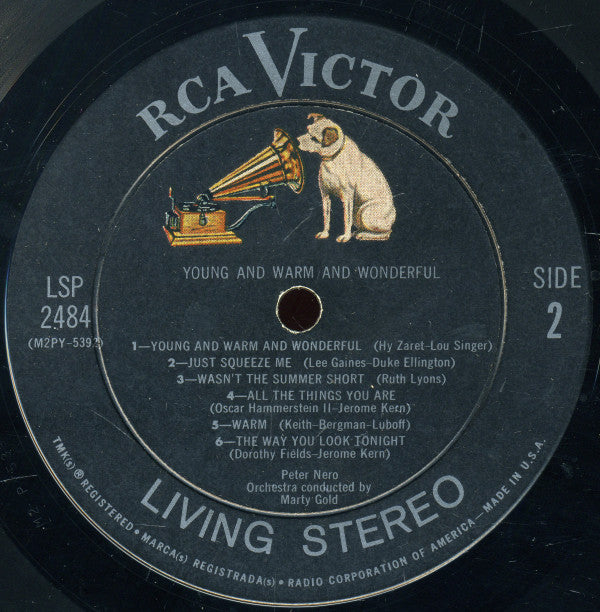 Peter Nero : Young And Warm And Wonderful (LP)