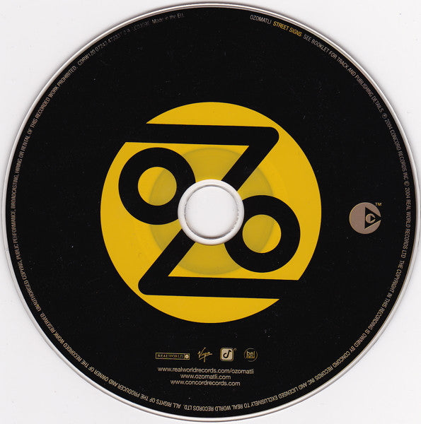 Ozomatli : Street Signs (CD, Album, Copy Prot.)