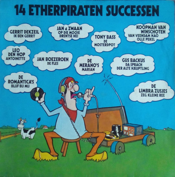 Various : 14 Etherpiraten Successen (LP, Comp)