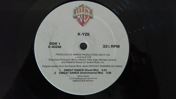 K-Yze : Sweat Dance (12", Maxi)