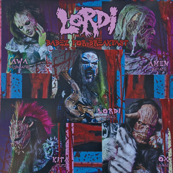 Lordi : Babez For Breakfast (LP, Album, Ltd, RE, Blo)