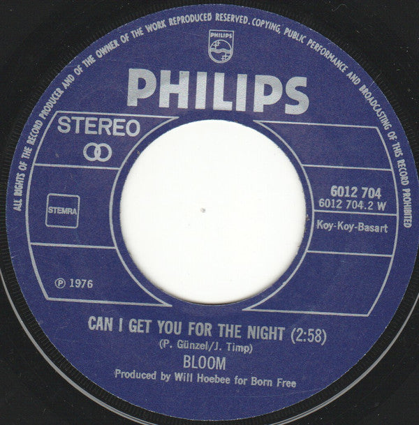 Bloom (13) : Don't Break This Heart (7", Single)