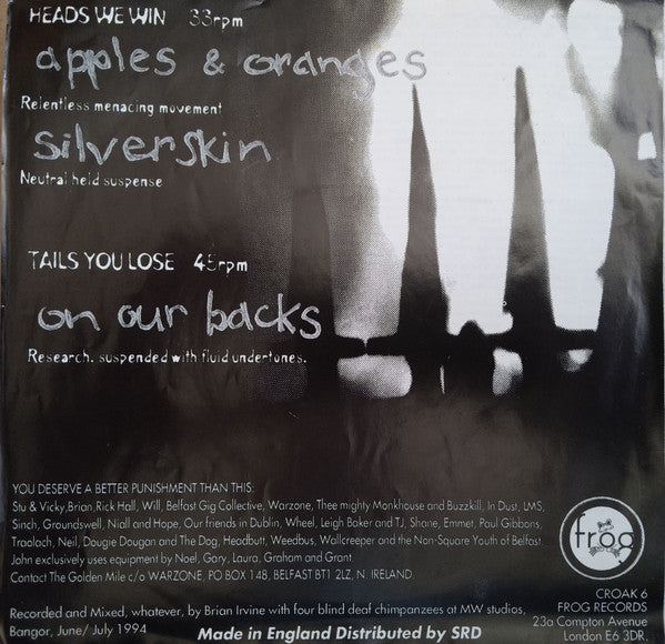 The Golden Mile : Blowing Hot And Gold (7")