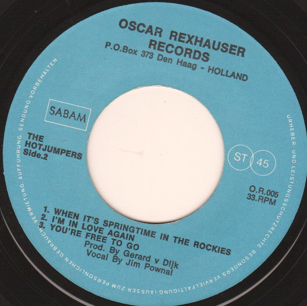 The Hotjumpers* : Hippy Hippy Shake (7", EP)