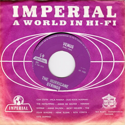 The Hurricane Strings : Venus (7", Single)