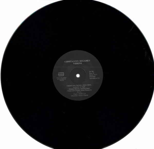 Constantin Régamey, André Charlet, Orchestre De Chambre De Lausanne, Chœur De La Radio Suisse Romande, Etienne Bettens, André Luy : Visions (LP, Album)