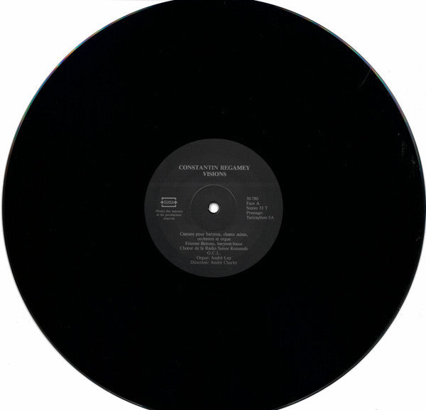Constantin Régamey, André Charlet, Orchestre De Chambre De Lausanne, Chœur De La Radio Suisse Romande, Etienne Bettens, André Luy : Visions (LP, Album)