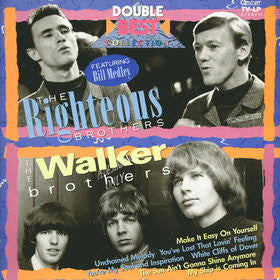 The Righteous Brothers / The Walker Brothers : Double Best (LP, Comp, RM)
