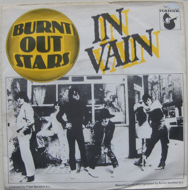 Burnt Out Stars : In Vain (7", Single)