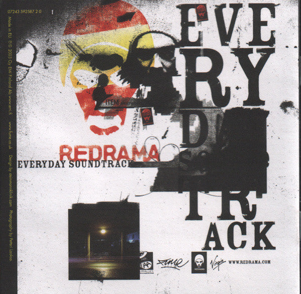 Redrama : Everyday Soundtrack (CD, Album, Copy Prot.)