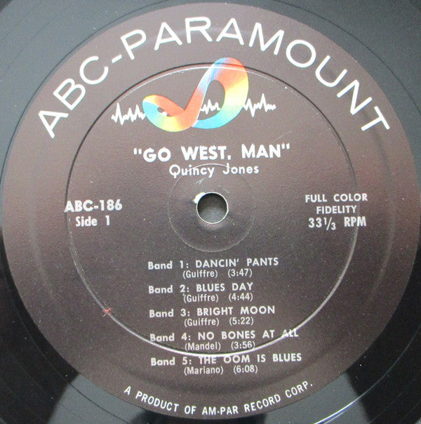 Quincy Jones : Go West, Man! (LP, Album, Mono)