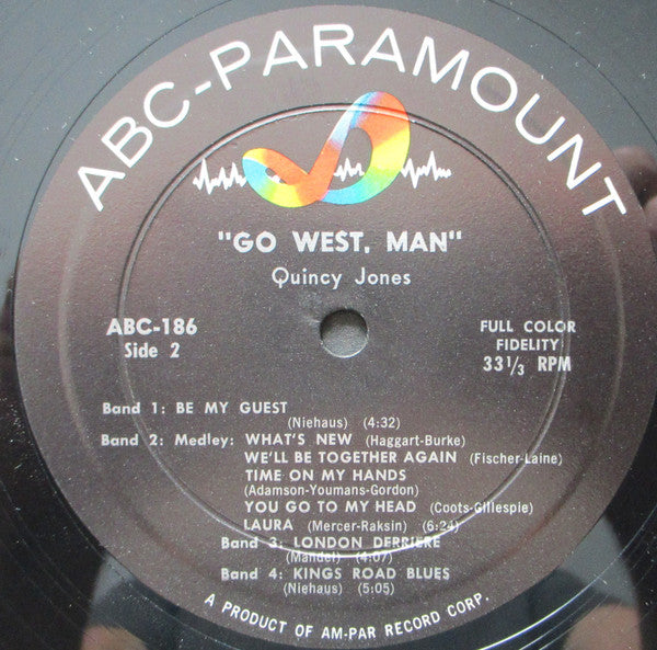 Quincy Jones : Go West, Man! (LP, Album, Mono)
