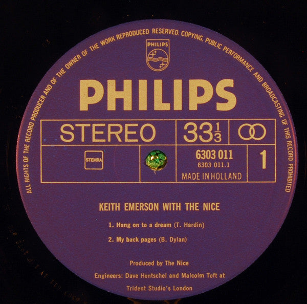 Keith Emerson With The Nice : Keith Emerson With The Nice (2xLP, Comp)
