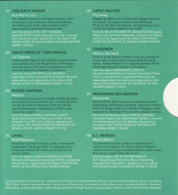 Various : The Rough Guide To World Party (CD, Comp, RE)