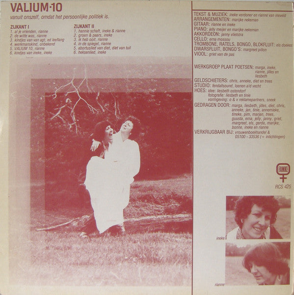 Rianne van Ineveld / Ineke Verdoner : Valium-10 (LP, Album)