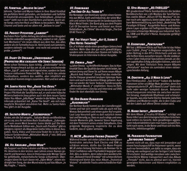 Various : Sonic Seducer Cold Hands Seduction - Vol. 122 (CD, Comp)