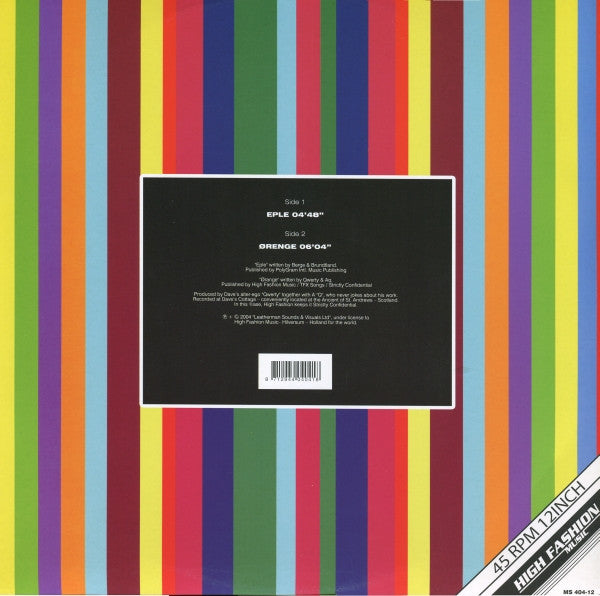 Dave Leatherman : Eple / Ørenge (12")