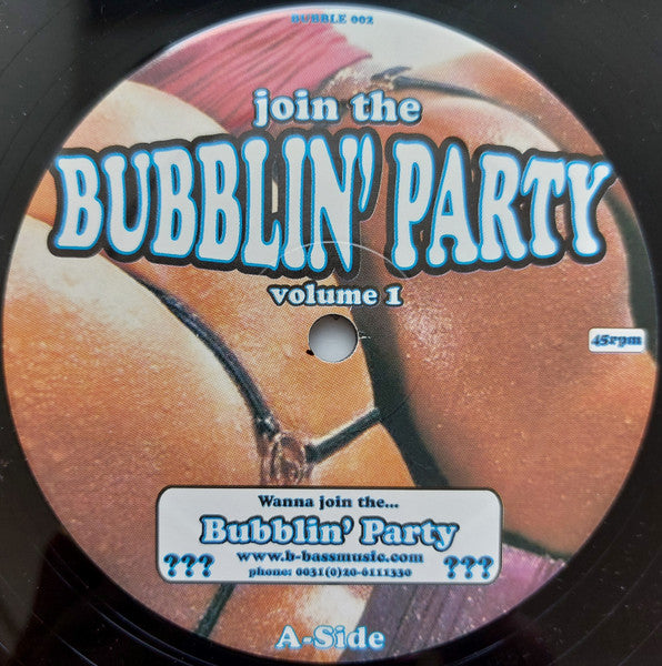 Shimmy Shakerz : Join The Bubblin'Party volume 1 (12")