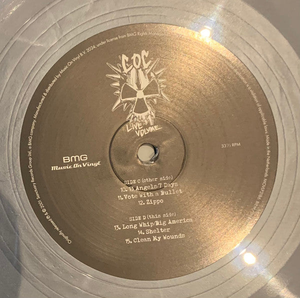 Corrosion Of Conformity : Live Volume (2xLP, Album, Ltd, Num, RE, Sil)