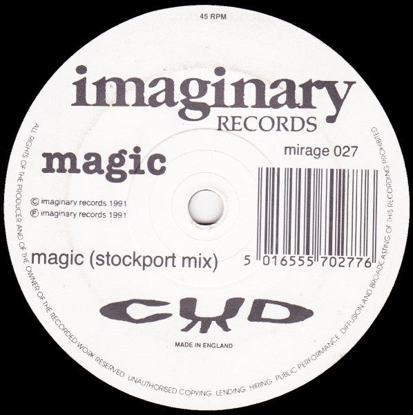 CUD : Magic (7", Single)
