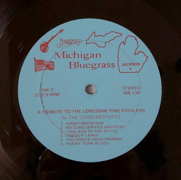 The Goins Brothers : A Tribute To The Lonesome Pine Fiddlers (LP, Album)