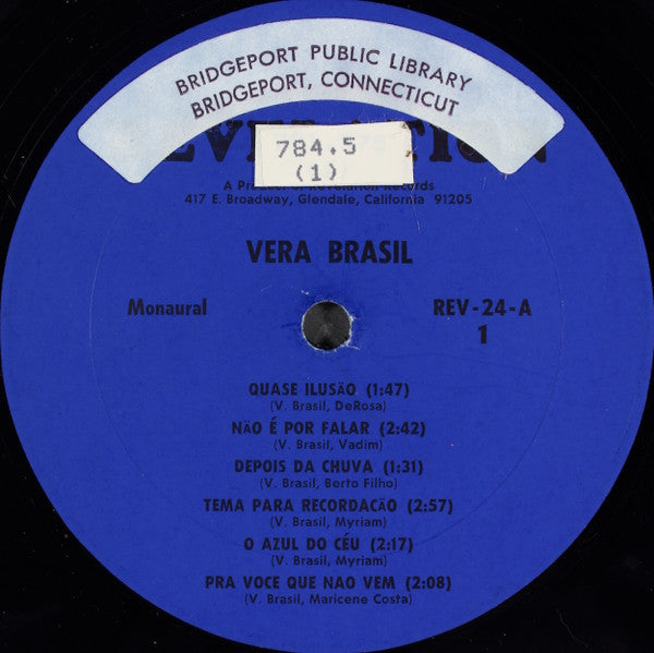 Véra Brasil : Véra Brasil (LP, Album, Mono)