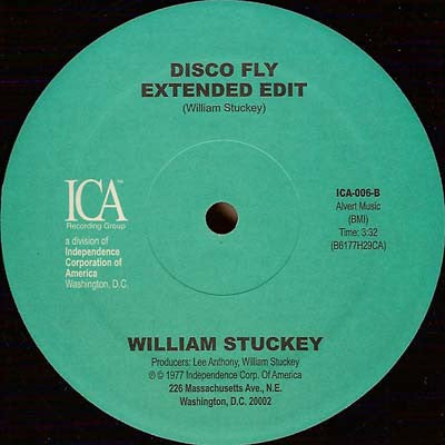 William Stuckey : Disco Fly (12", RE)