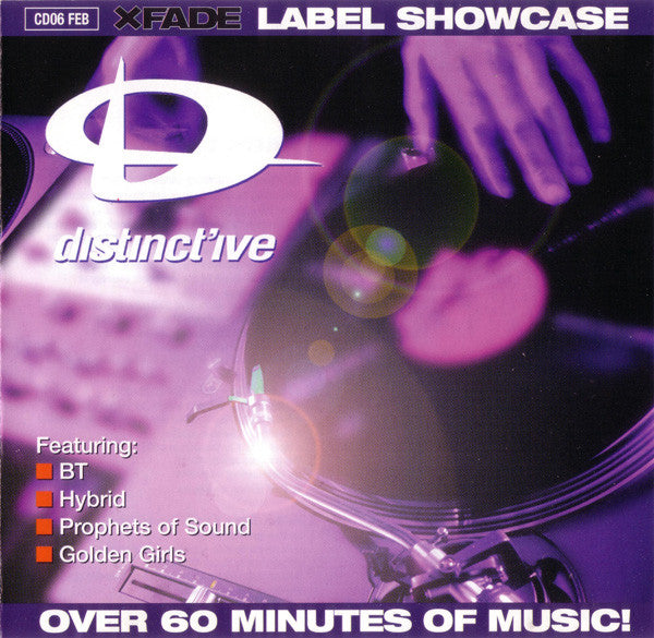 Various : XFade Label Showcase: Distinct'ive (CD, Comp)
