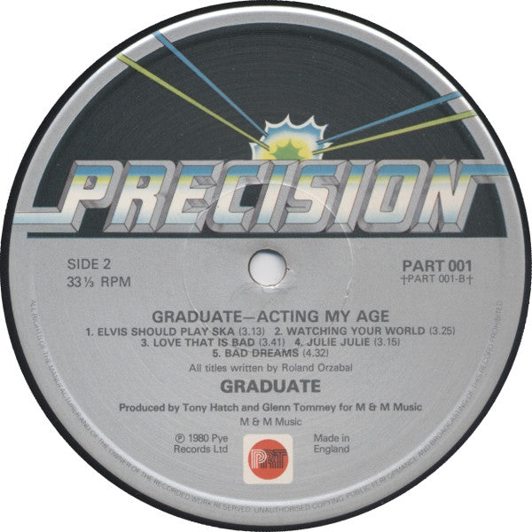 Graduate (2) : Acting My Age (LP, Album)