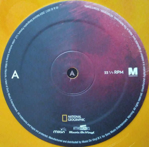 Nick Cave & Warren Ellis : Mars (National Geographic Original Series Soundtrack) (LP, Album, Ltd, Num, RE, Yel)