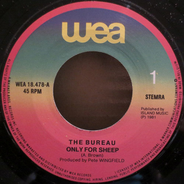 The Bureau (2) : Only For Sheep / The First One (7", Single)