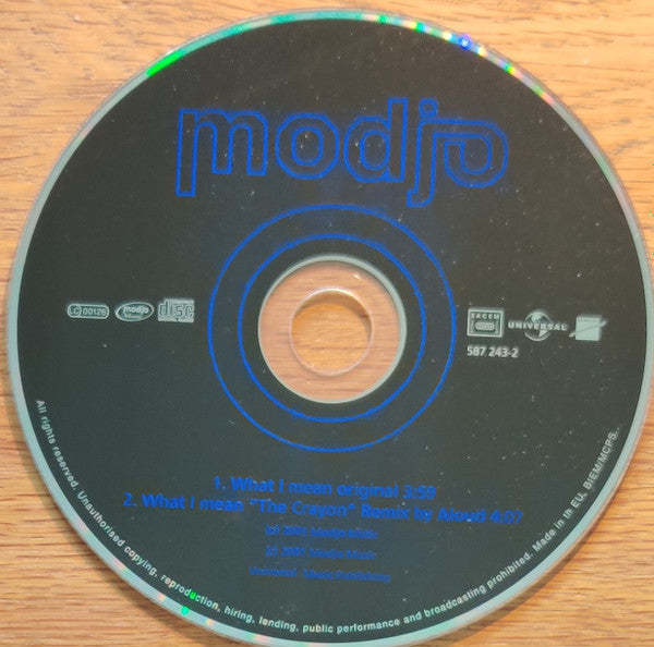 Modjo : What I Mean (CD, Single)