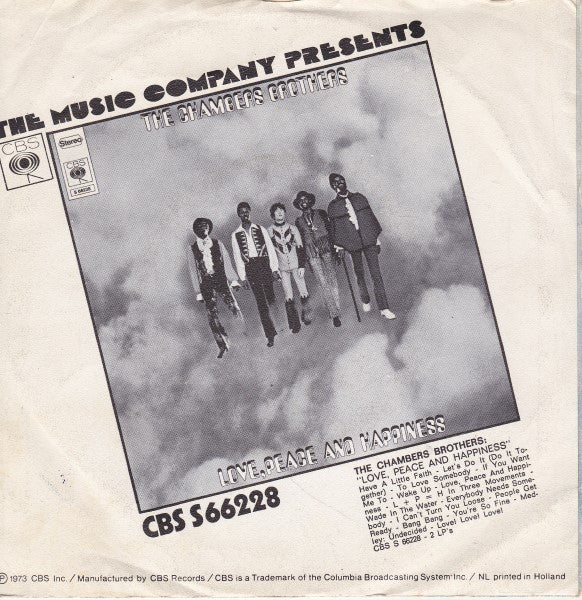 The Chambers Brothers : Have A Little Faith / To Love Somebody (7", Single)