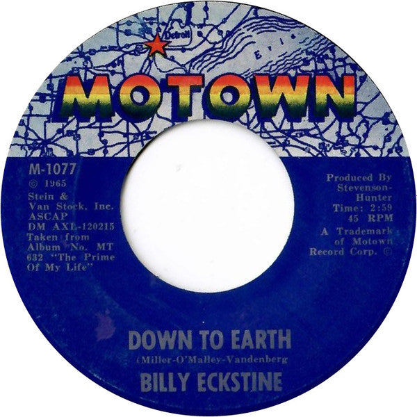 Billy Eckstine : Had You Been Around / Down To Earth (7")