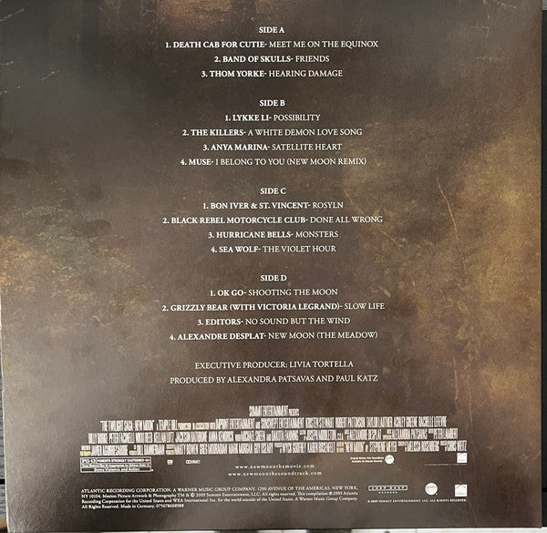 Various : The Twilight Saga: New Moon (Original Motion Picture Soundtrack) (2xLP, Album, RE, Gol)