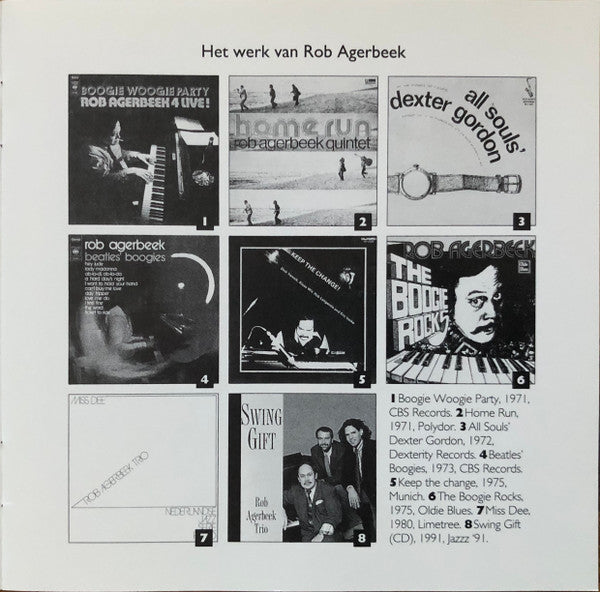 Rob Agerbeek Trio : Second Opinion (CD, Album)