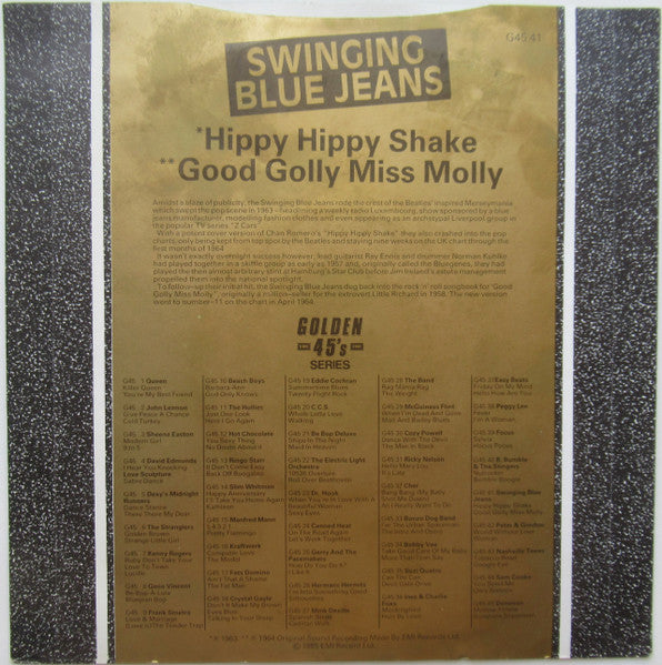The Swinging Blue Jeans : Hippy Hippy Shake / Good Golly Miss Molly (7", Single, RE)