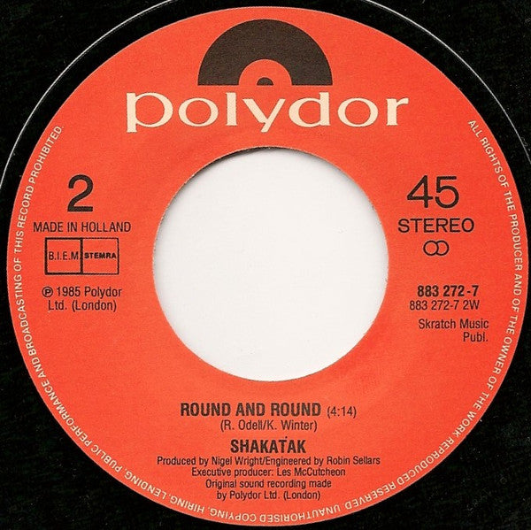 Shakatak : City Rhythm (7", Single)