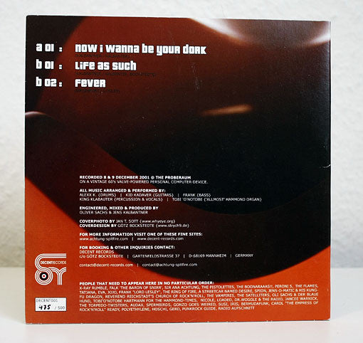 Achtung Spitfire Schnell Schnell : From The Unbearable Lightness Of Being To The Lightness Of Being Unbearable (7", Ltd, Num, Whi)