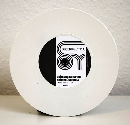 Achtung Spitfire Schnell Schnell : From The Unbearable Lightness Of Being To The Lightness Of Being Unbearable (7", Ltd, Num, Whi)