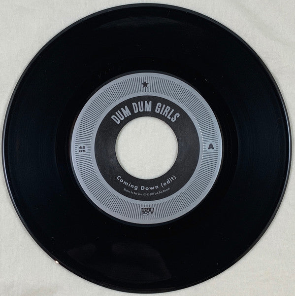 Dum Dum Girls : Coming Down (Edit) (7", Single, Ltd)