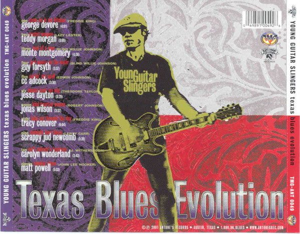 Various : Young Guitar Slingers: Texas Blues Evolution (CD, Comp)