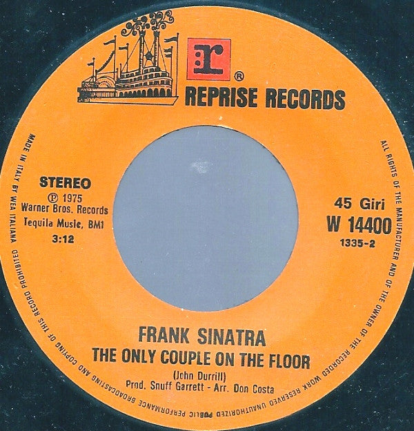 Frank Sinatra : I Believe I'm Gonna Love You (7")