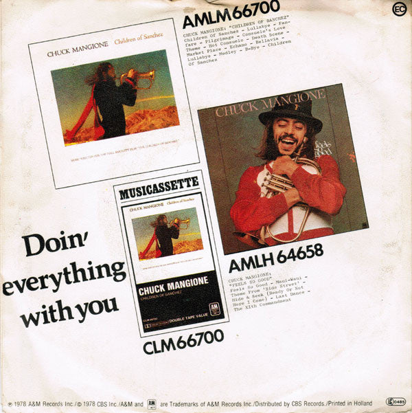 Chuck Mangione : Children Of Sanchez (7", Single)