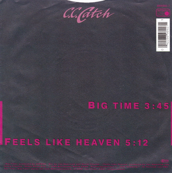 C.C. Catch : Big Time (7", Single)