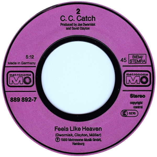 C.C. Catch : Big Time (7", Single)